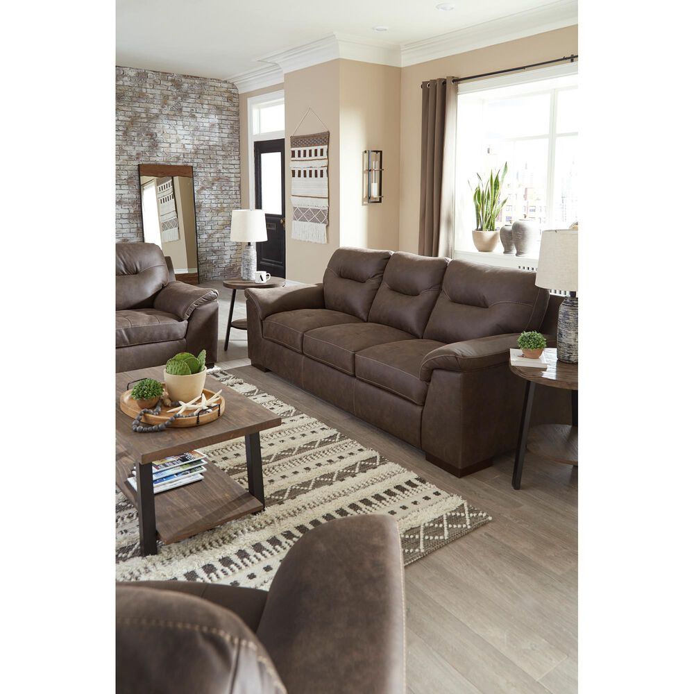 Ashley Maderla Sofa in Walnut Brown, , large