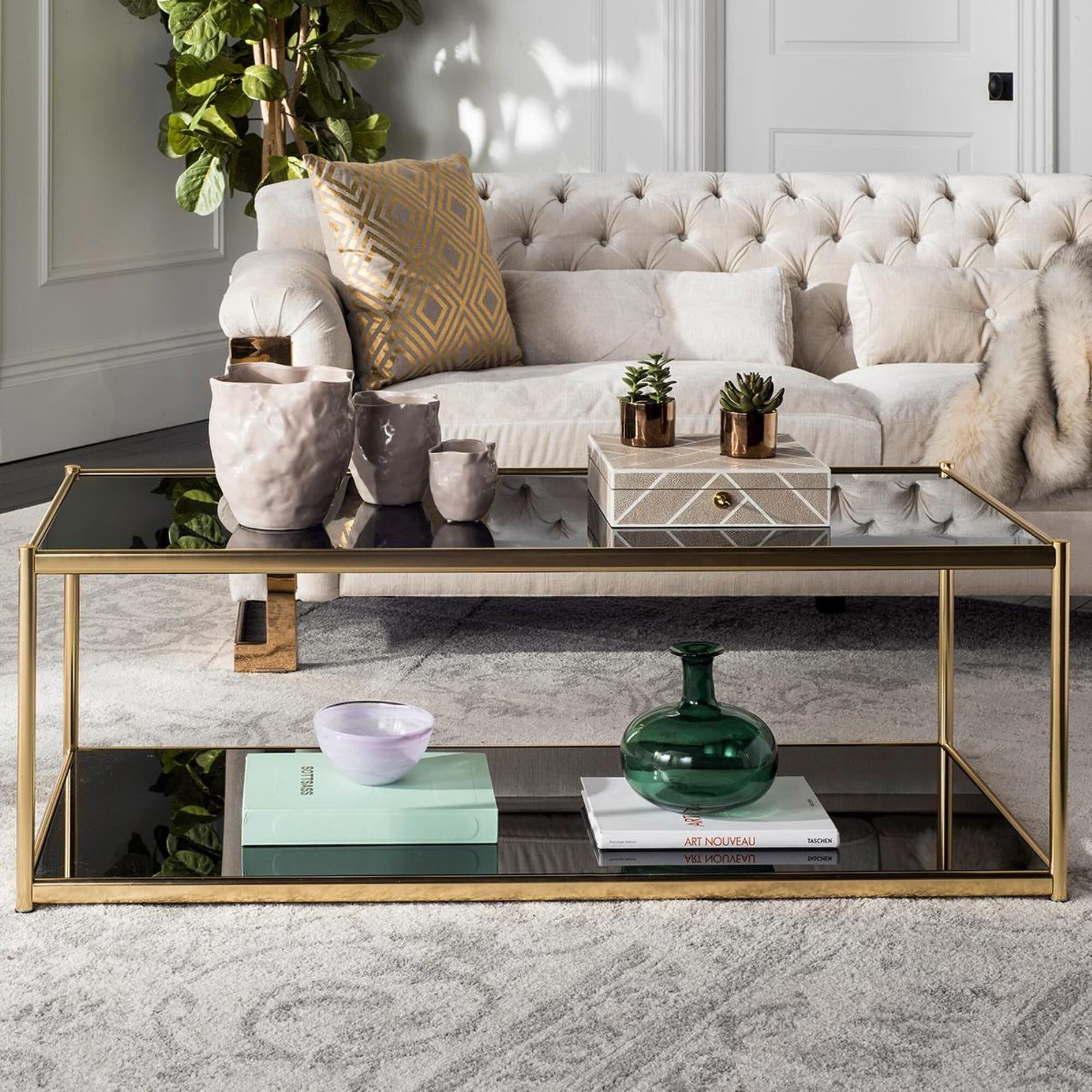 Safavieh furniture best sale coffee table