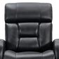 Other Bronston Leather Power Recliner in Black, , large