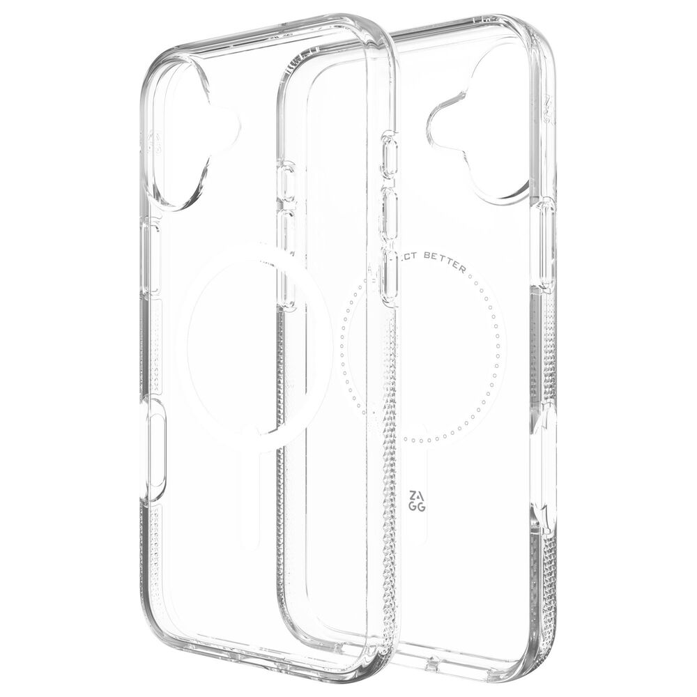 Zagg Crystal Palace Snap MagSafe Case for Apple iPhone 16 Plus in Clear, , large