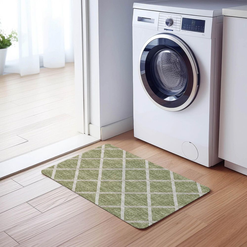 Dalyn Rug Company York 1&#39;8&quot; x 2&#39;6&quot; Aloe Indoor/Outdoor Area Rug, , large