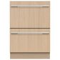 Fisher and Paykel 24" Tall Double Drawer Dishwasher - Panel Sold Separately, , large