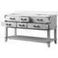 Lexora Home Norwalk 60" Double Bathroom Vanity in White Oak with White Cultured Marble Top  and Rectangle Sink, , large
