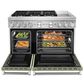 KitchenAid 6.3 Cu. Ft. Freestanding Double Oven Dual Fuel Range with True Convection in Avocado Cream, , large