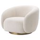 Eichholtz Brice Swivel Chair in Boucle Cream, , large
