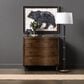 Crestview Collection Grant Floor Lamp in Black and Gold, , large