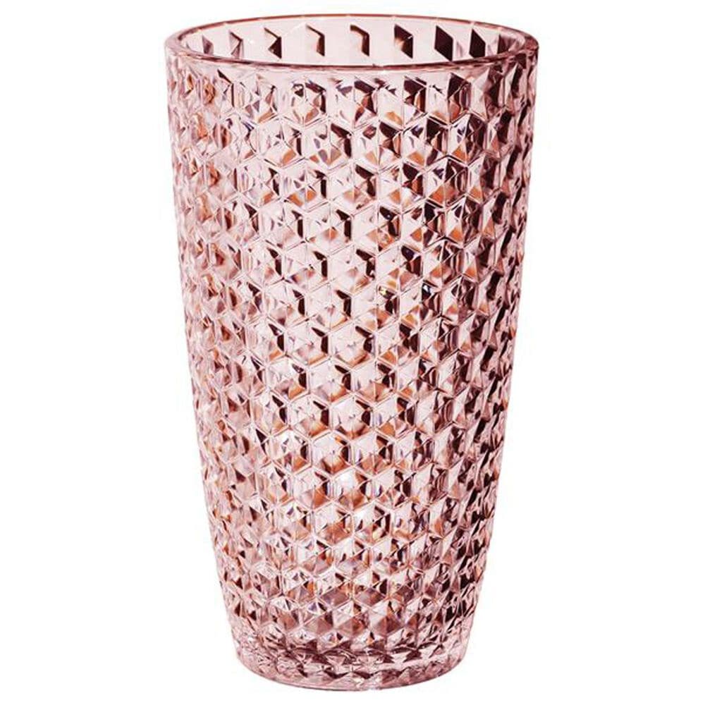 LeadingWare Diamond Cut 19 Oz Highball Tumbler in Pink, , large