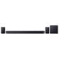 Samsung Q-Series 11.1.4 Channel Soundbar with Wireless Subwoofer and Rear Speaker in Titan Black, , large