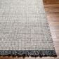 Surya Sara SRU-2304 8" x 10" Off-White, Charcoal, Brown, Seafoam Area Rug, , large