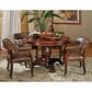 Steve Silver Tournament Arm Chair in Medium Cherry, , large