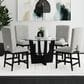 Mayberry Hill Oregon 5-Piece Counter Height Dining Set in Black, , large