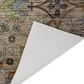 Dalyn Rug Company Silk Road Flax, Beige, Copper, Denim, Aloe and Gold 10" x 14" Area Rug, , large