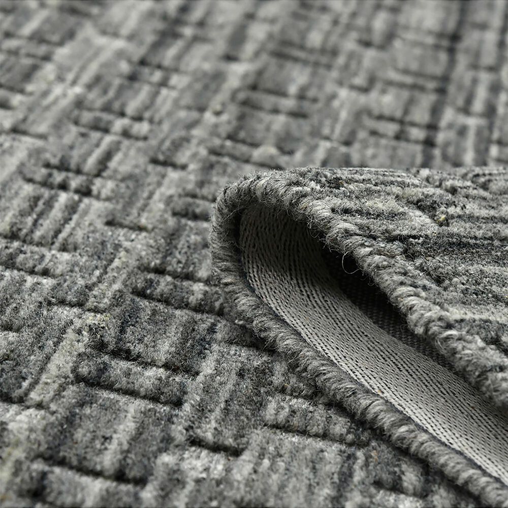 Amer Rugs Houston 8&#39;9&quot; x 11&#39;9&quot; Dark Gray Area Rug, , large