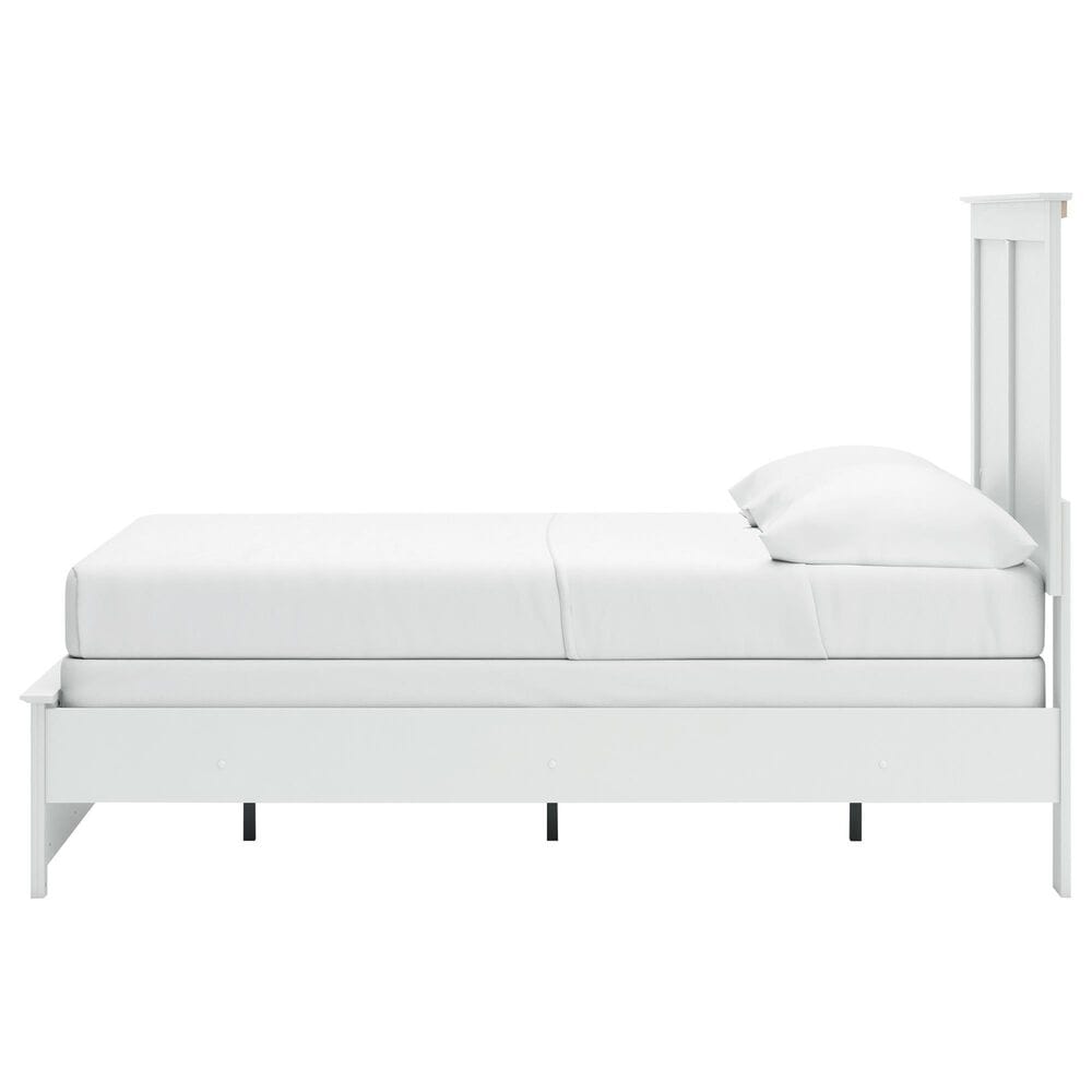 Ashley Bostwick Shoals 5-Piece Full Panel Bedroom Set in White, , large