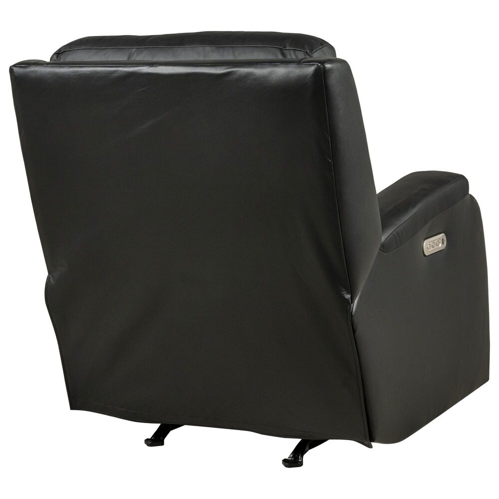 Flexsteel Arlo Power Rocker Recliner in Black, , large