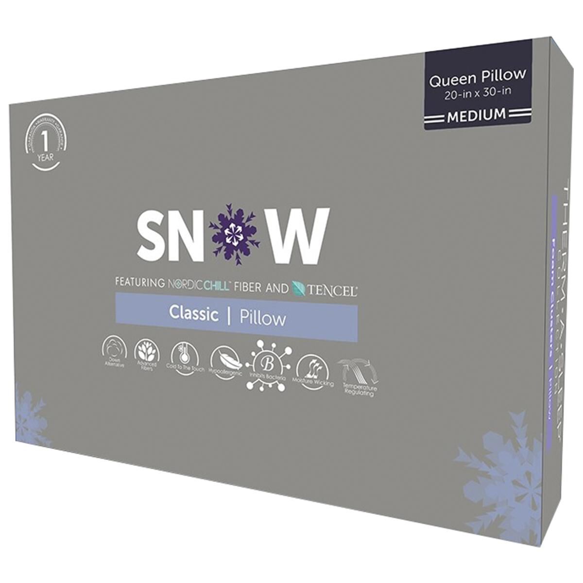 Protect A Bed Snow Classic Soft Pillow Nebraska Furniture Mart