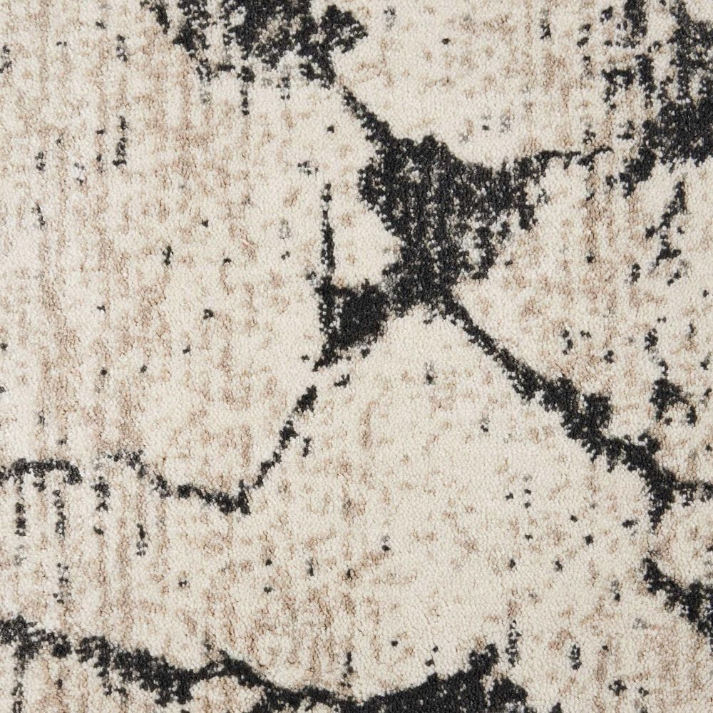 Nourison Maxell 9&#39;3&quot; x 12&#39;9&quot; Ivory and Grey Area Rug, , large