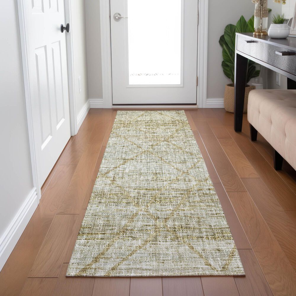Dalyn Rug Company Portico PO1 Wheat 2&#39;3&quot; x 7&#39;6&quot; Runner, , large