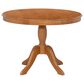 Linon Home Decor Tobin Dining Table in Caramel - Table Only, , large