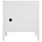 James Martin Myrrin 30" Single Bathroom Vanity in Bright White with Single Hole 3 cm White Zeus Silestone Top and Rectangular Sink, , large