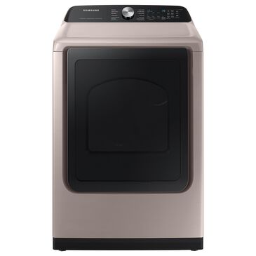 Samsung 7.4 Cu. Ft. Smart Electric Dryer with Steam Sanitize+ in Champagne, , large
