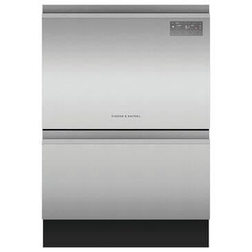 Fisher & Paykel 24" Built-Under Smart Double Drawer Dishwasher with 42 dBA in Stainless Steel, , large