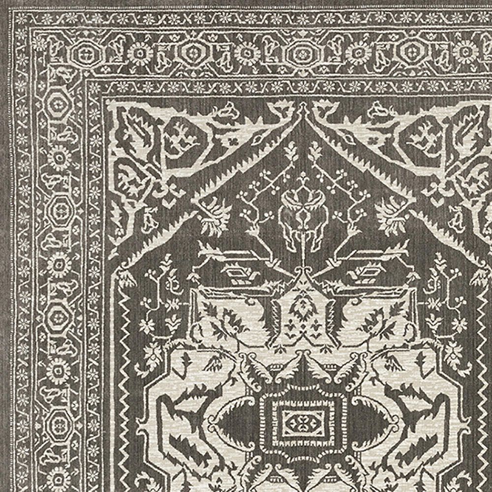 Oriental Weavers Intrigue INT04 2&#39;3&quot; x 7&#39;6&quot; Grey Runner, , large