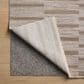 Amber Lewis x Loloi Cali 6"7" x 9"2" Ivory and Tobacco Area Rug, , large