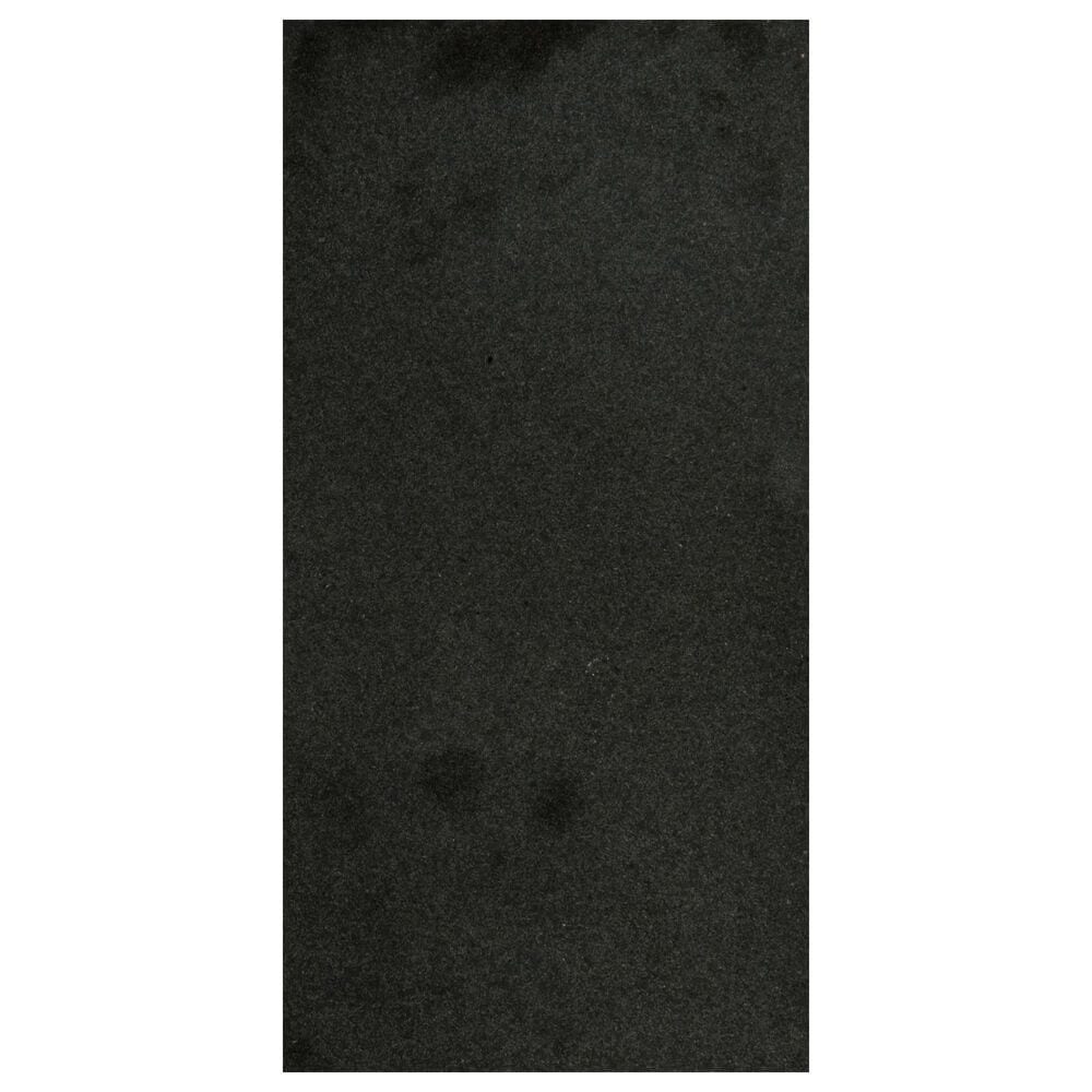 Emser Absolute Black 12" x 24" Granite Tile, , large
