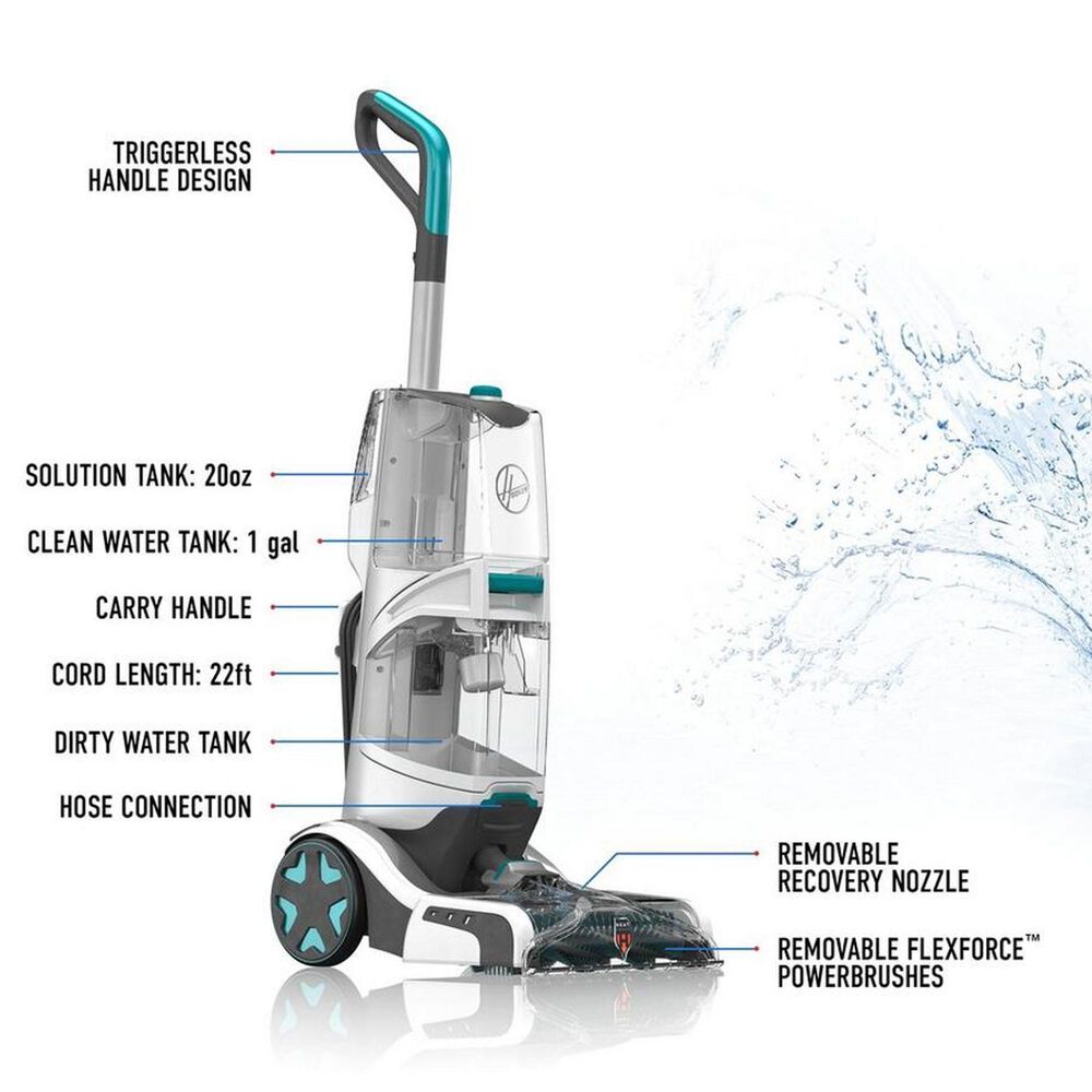Hoover SmartWash+ Automatic Carpet Cleaner, , large