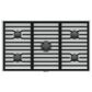 Wolf 36" Contemporary Gas Cooktop in Stainless Steel, , large
