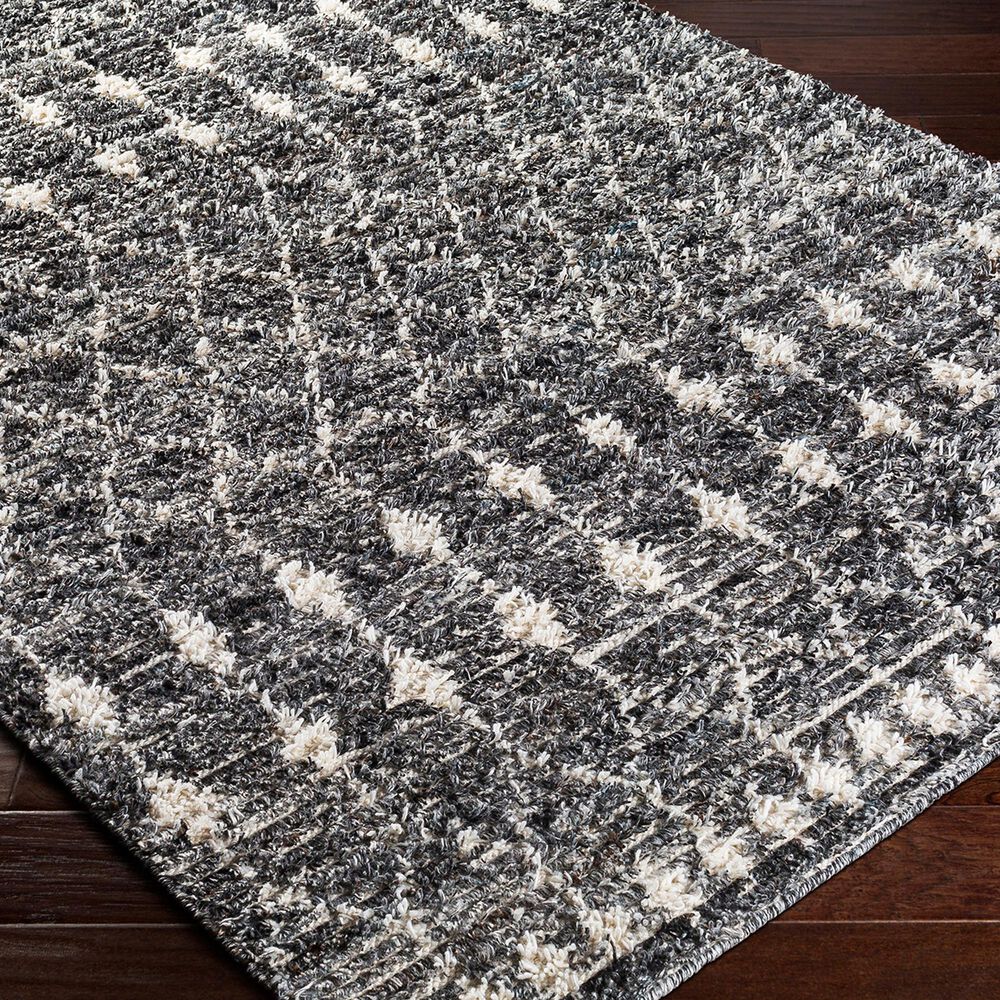 Surya Birch 8&#39; x 10&#39; Black, Charcoal, Gray and Cream Area Rug, , large