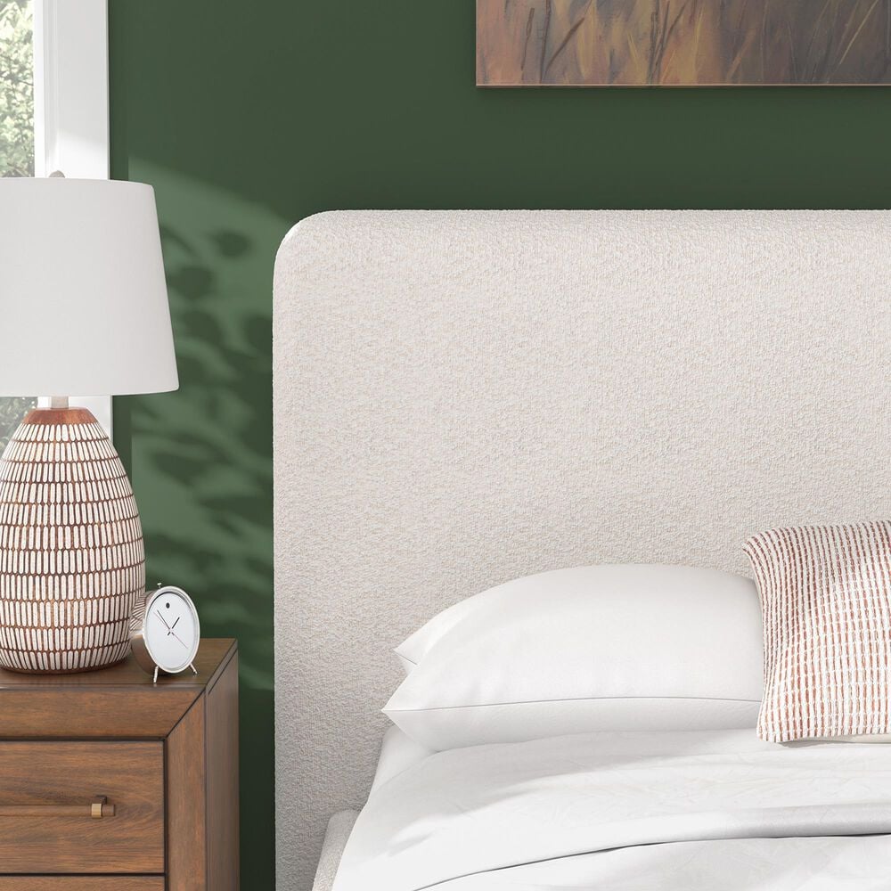 Millenium Brintstreet Cal King Upholstered Bed in Beige, , large