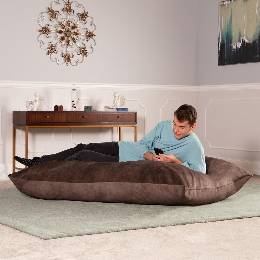 Jaxx Saxx 5.5&#39; Bean Bag Lounger in Chestnut, , large