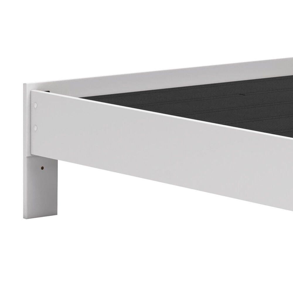 Ashley Socalle Twin Platform Bed in Matte White, , large