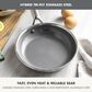 Green Pan Apex Hybrid 8" Ceramic Open Frypan in Stainless Steel, , large