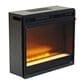 Ashley Entertainment Accessories Fireplace Insert Glass/Stone in Black, , large