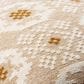 Surya Elara 20" Square Throw Pillow in Cream and Tan, , large