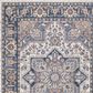 Safavieh Astoria 4" x 6" Blue and Rust Area Rug, , large