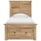 Ashley Makidern 2-Piece Twin Storage Bedroom Set with Five Drawers in Natural Brown, , large
