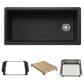 Blanco Inteos 39" Undermount Single Bowl Kitchen Sink in Anthracite, , large