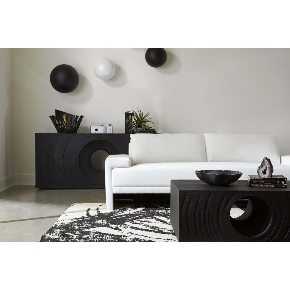 TimberHaus Void Console Table in Black, , large