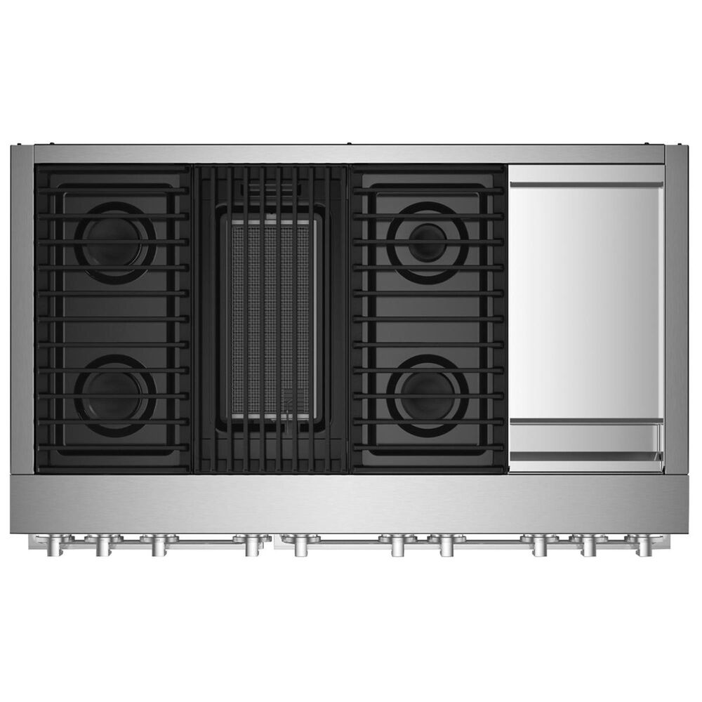 JennAir Noir 48&quot; Dual-Fuel Professional Range in Stainless Steel, , large