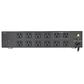 Helios 12-Outlet Rack Mountable Non Sacrificial Surge Protector in Black, , large
