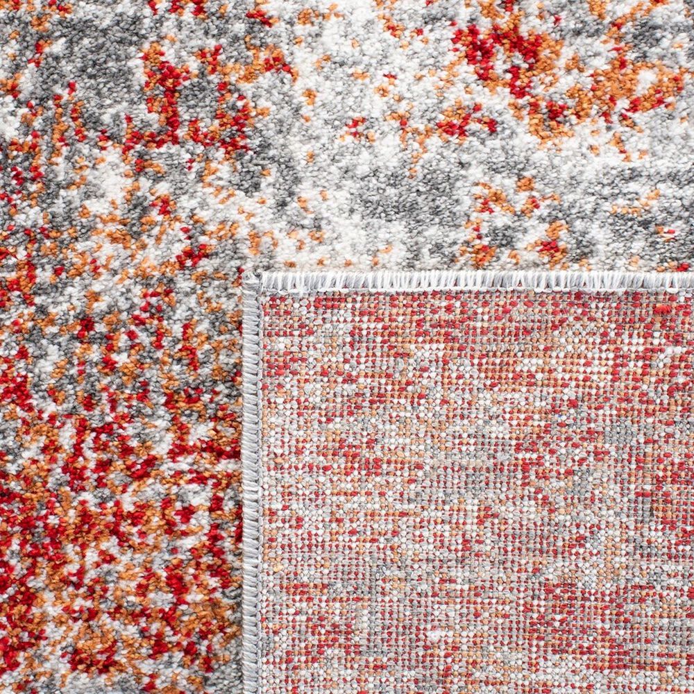 Safavieh Aston 8&#39; x 10&#39; Red and Grey Area Rug, , large