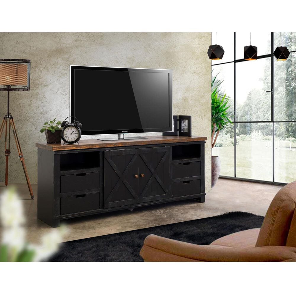 Meximuebles Vancouver 70" TV Console in Black NFM