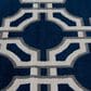 Central Oriental Terrace Tropic Dolliver 7"10" x 9"10" Sapphire Area Rug, , large
