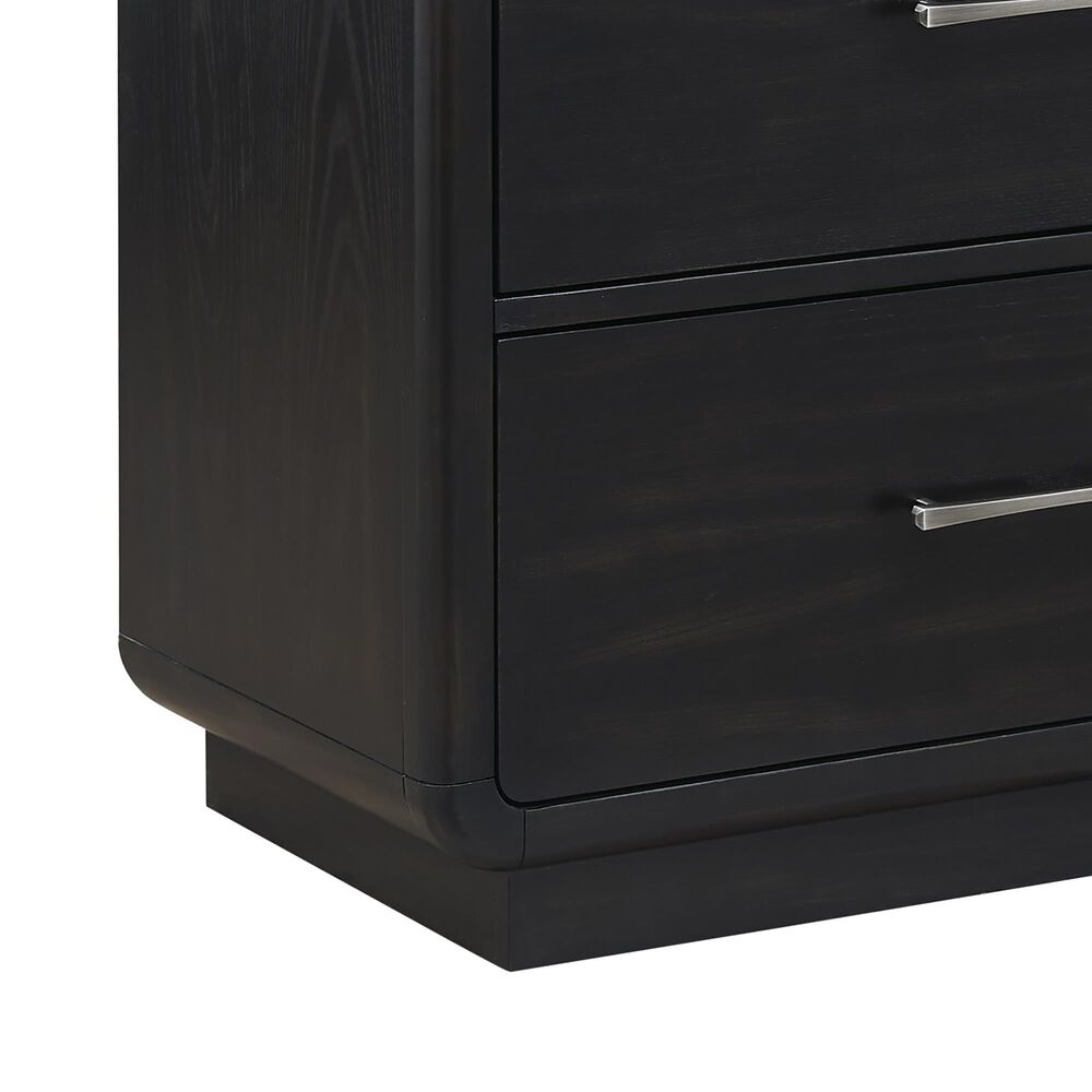 Millenium Rowanbeck 3-Piece Queen Bedroom Set in Black, , large