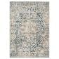 Surya Presidential PDT-2300 5" x 8" Blue, Gray and Orange Area Rug, , large