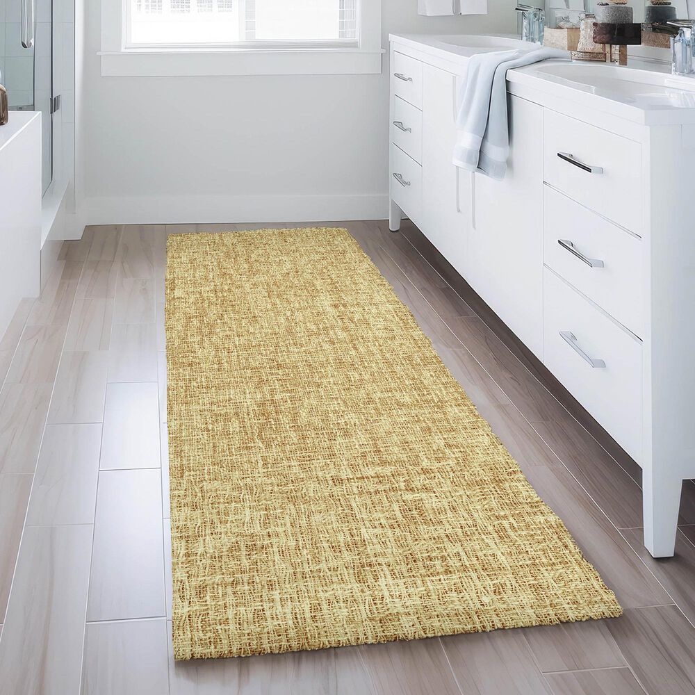 Dalyn Rug Company Voyage VY1 Gold 2'3" x 7'6" Runner, , large